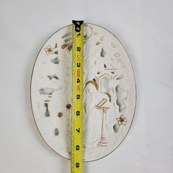 Bradford Exchange Angelic Moments "A Winged Messenger" Wall Plate 1996 - Picture 4 of 5